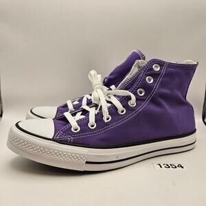CONVERSE CHUCK TAYLOR ALLSTAR HI MEN'S 10 WOMEN'S 12 PURPLE
